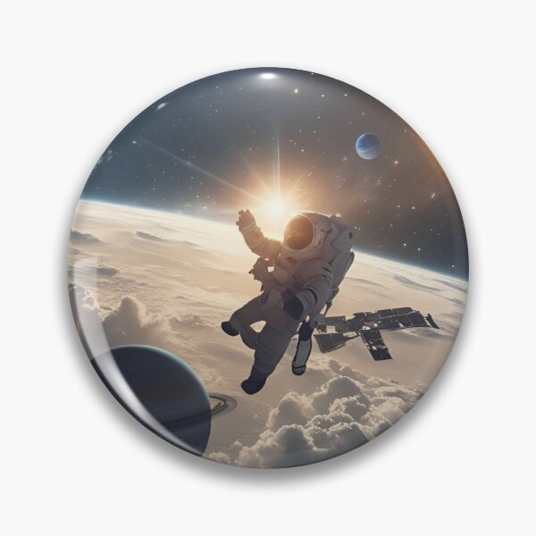 Item preview, Lost in Space – Astronaut Among the Planets designed and sold by PatriotFlash.
