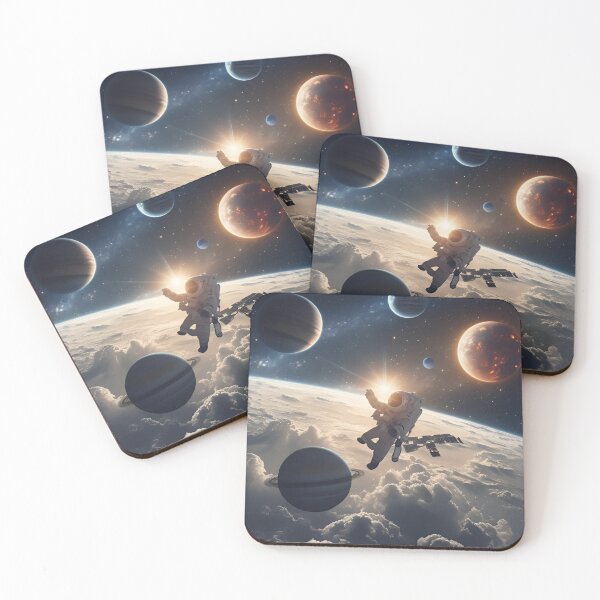 Item preview, Lost in Space – Astronaut Among the Planets designed and sold by PatriotFlash.