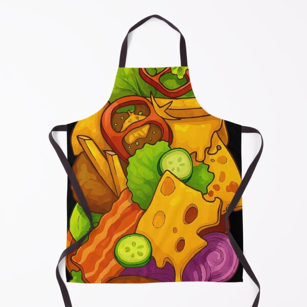 Item preview, Ultimate Stacked Burger Cartoon Art designed and sold by AgAndOl.