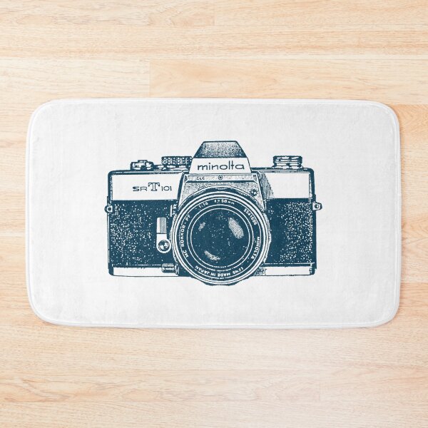 Item preview, Minolta SR-T 101 Vintage Film Camera – Retro Photography Illustration designed and sold by ChrisArnold.