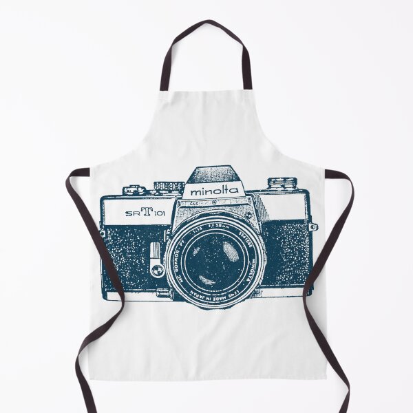 Item preview, Minolta SR-T 101 Vintage Film Camera – Retro Photography Illustration designed and sold by ChrisArnold.