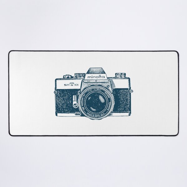 Item preview, Minolta SR-T 101 Vintage Film Camera – Retro Photography Illustration designed and sold by ChrisArnold.