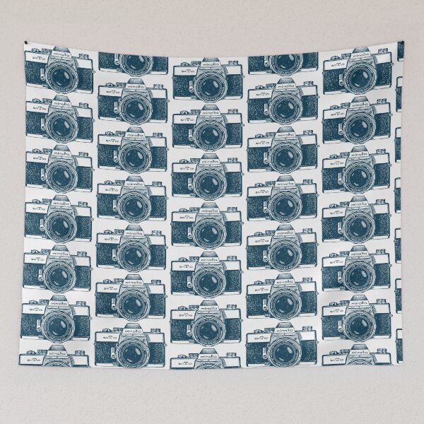 Item preview, Minolta SR-T 101 Vintage Film Camera – Retro Photography Illustration designed and sold by ChrisArnold.