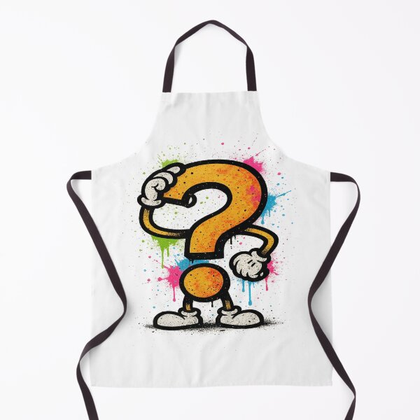 Item preview, Graffiti Question Mark Character – Urban Street Art designed and sold by Gentelman@rtStudio.