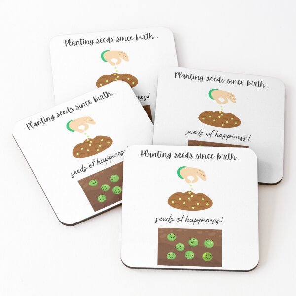 Item preview, Planting seeds of happiness designed and sold by Artissain Lab!.