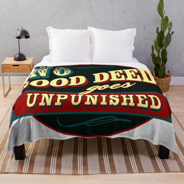 Item preview, No Good Deed Goes Unpunished – Sarcastic Life Quote Shirt designed and sold by NoGoodDeeds.