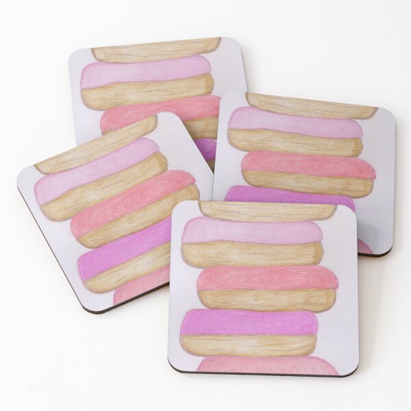 Item preview, A tower of pink donuts  designed and sold by Artbysarah23.