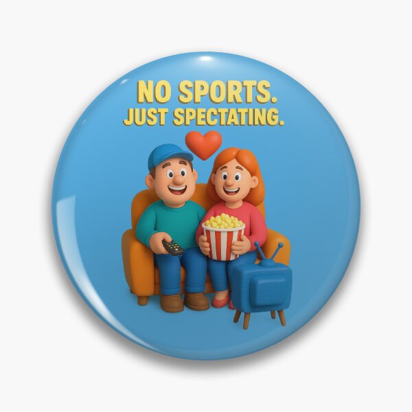 Item preview, No sports. Just Spectating – Couch Commitment Edition designed and sold by Girih.