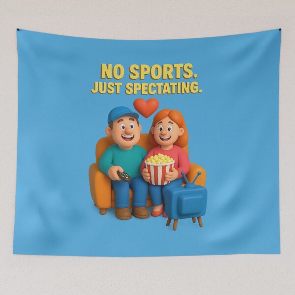 Item preview, No sports. Just Spectating – Couch Commitment Edition designed and sold by Girih.