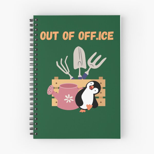 Item preview, "Out of Off.ice - Penguin on Garden Break" designed and sold by UTkiKK.