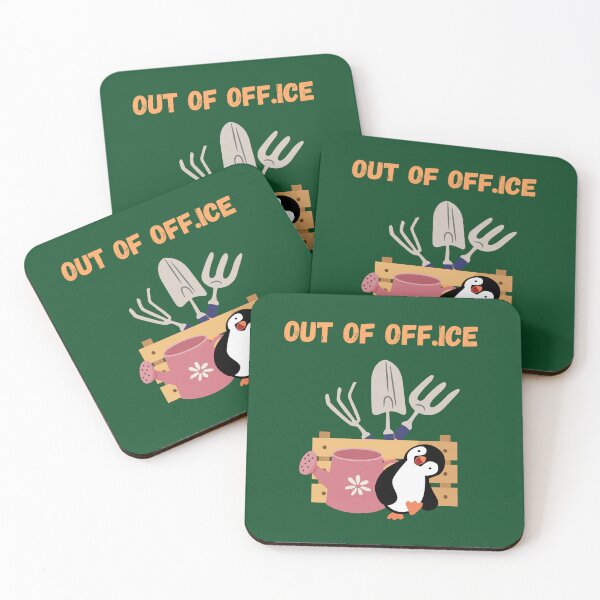 Item preview, "Out of Off.ice - Penguin on Garden Break" designed and sold by UTkiKK.