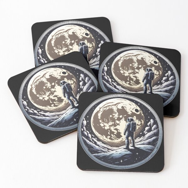 Item preview, Men on the moon designed and sold by Pixel-Up.