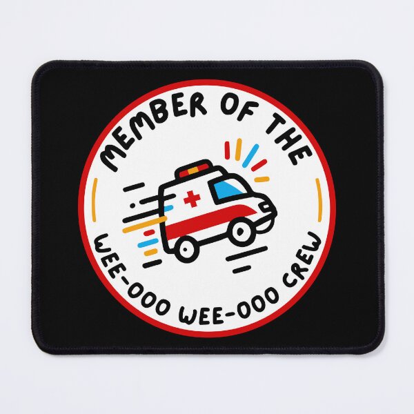 Item preview, WEEOOO Crew – Paramedic Life Badge designed and sold by Dago345.