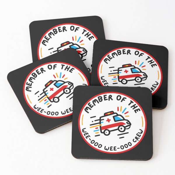 Item preview, WEEOOO Crew – Paramedic Life Badge designed and sold by Dago345.