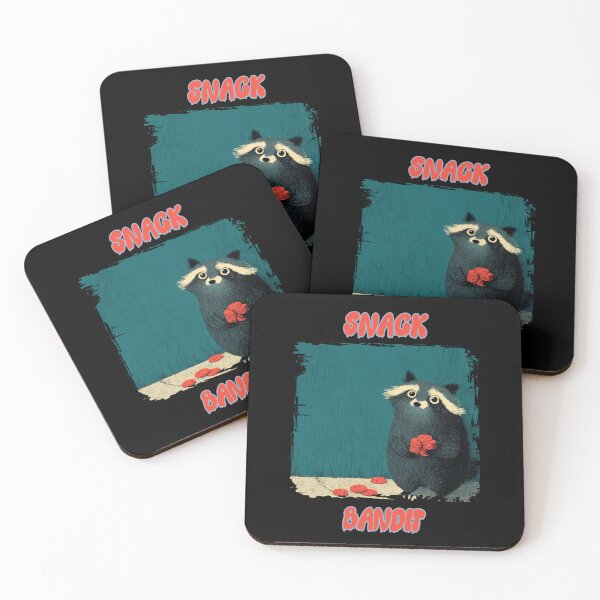Item preview, Snack Bandit Raccoon with Cookies designed and sold by Enea Kelo.
