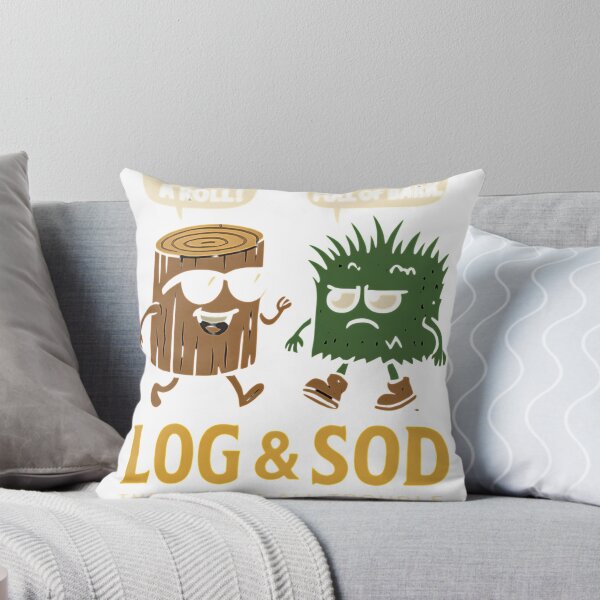 Item preview, Log and sod black t shirt designed and sold by Alien Threads.