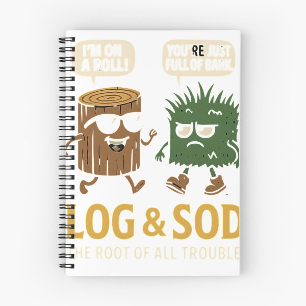 Item preview, Log and sod black t shirt designed and sold by Alien Threads.