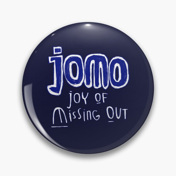 Item preview, JOMO, joy of missing out designed and sold by badlydrawnbabe.
