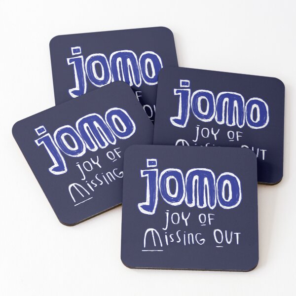 Item preview, JOMO, joy of missing out designed and sold by badlydrawnbabe.