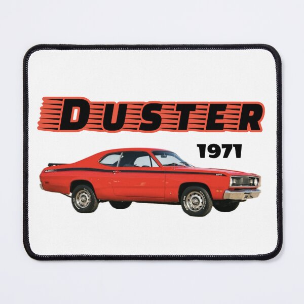 Item preview, Duster car Plymouth 1971 red and black smaller designed and sold by cicadaadams.