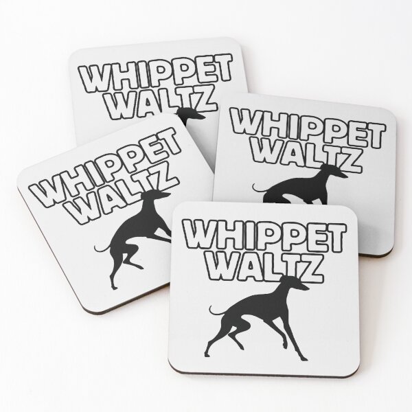 Item preview, Dog Dancing Whippet Waltz Dance Silhouette designed and sold by TackyTime.