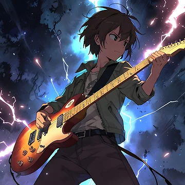 Artwork thumbnail, Cosmic Rocker Lightning Fury by Ledsor