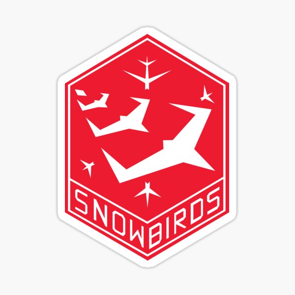 Snowbirds Insignia Sticker