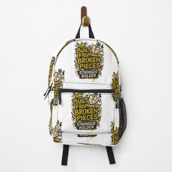 Item preview, Built From Broken Pieces – Bold Graffiti Empowerment Design for Survivors designed and sold by Quiet Power Co..