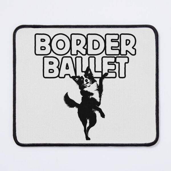 Item preview, Dog Dancing Border Collie Ballet Dance Silhouette designed and sold by TackyTime.