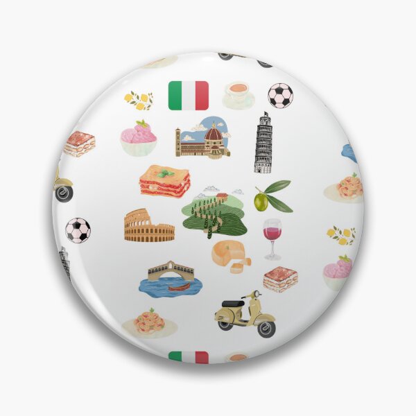 Item preview, Italy Landmarks designed and sold by Echo Aesthetics.