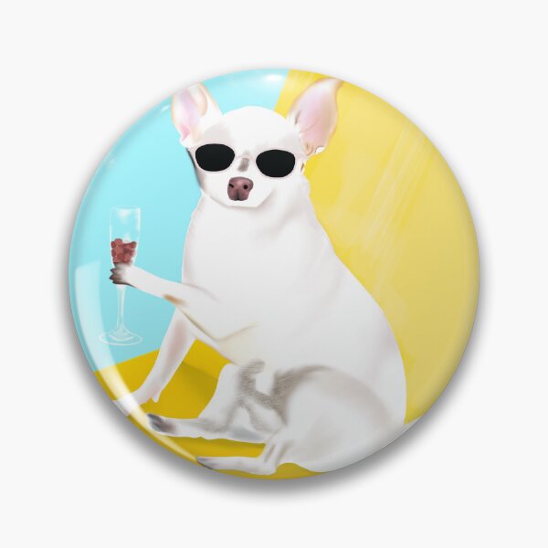Item preview, A chihuahua in the pool designed and sold by ROCIODRAMATICA.