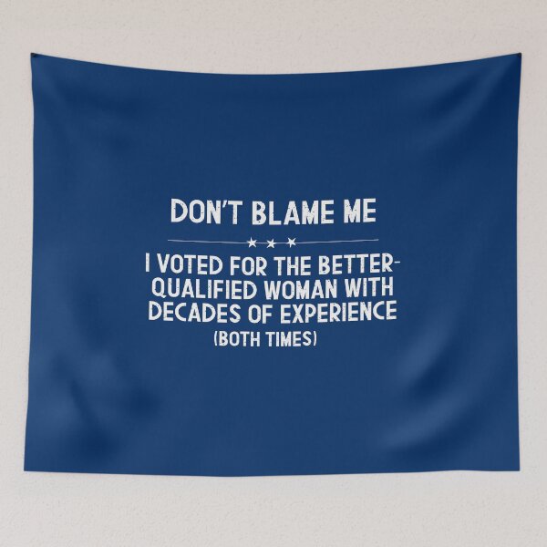 Item preview, don't blame me designed and sold by quinnhopp.