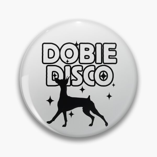 Item preview, Dog Dancing Doberman Pinscher Dance Dobie Disco designed and sold by TackyTime.