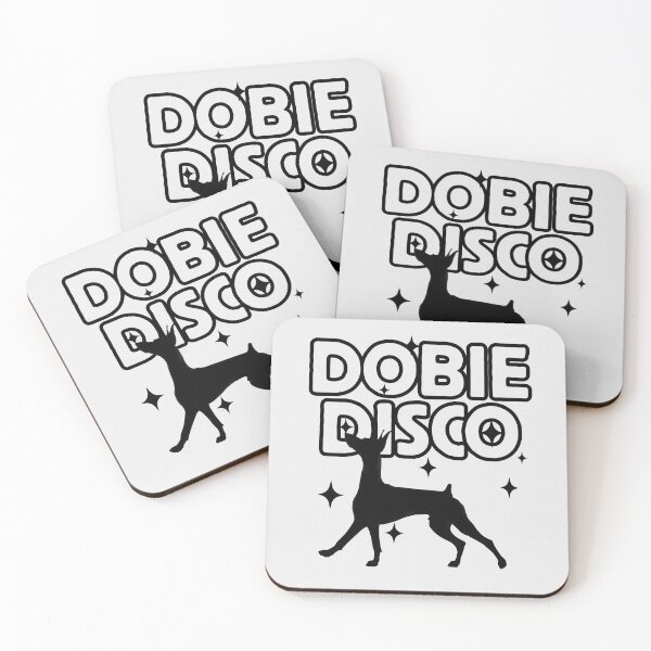 Item preview, Dog Dancing Doberman Pinscher Dance Dobie Disco designed and sold by TackyTime.