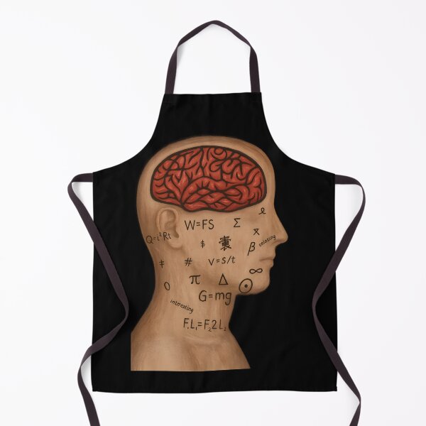 Item preview, Mathematical Brain Teaser Illustration – Science Mind Art designed and sold by Uglyandcute.