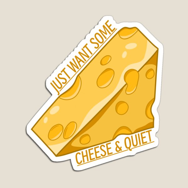 Item preview, Cheese & Quiet designed and sold by TerzichCreative.