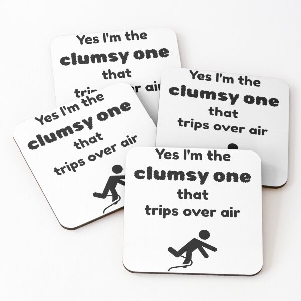 Item preview, Yes I'm the clumsy one that trips over air - funny t-shirt  designed and sold by Oopsie Doodle .