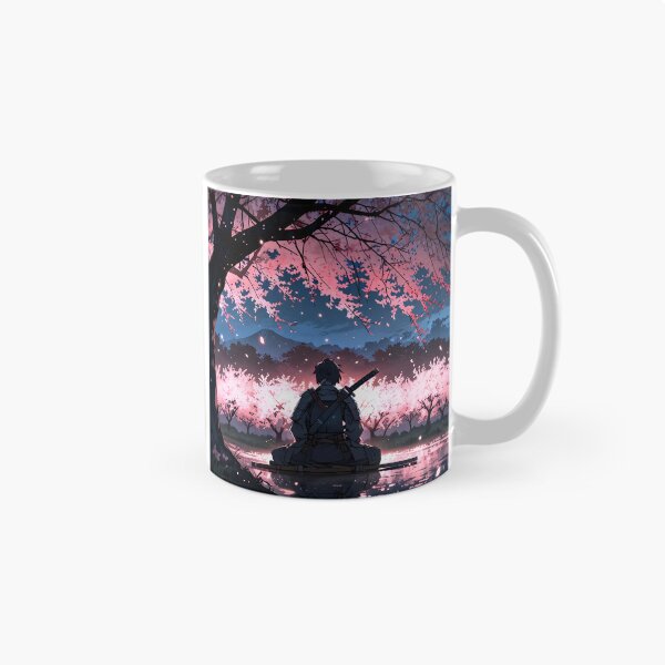 Item preview, Meditative Samurai Cherry Bloom designed and sold by Ledsor.