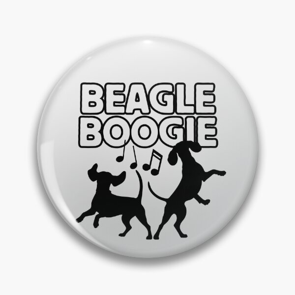 Item preview, Dog Dancing Beagle Boogie Dance Silhouette designed and sold by TackyTime.