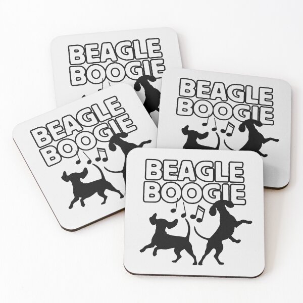 Item preview, Dog Dancing Beagle Boogie Dance Silhouette designed and sold by TackyTime.