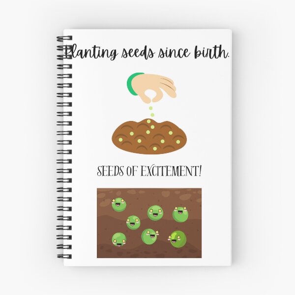Item preview, Planting seeds of excitement! designed and sold by Artissain Lab!.