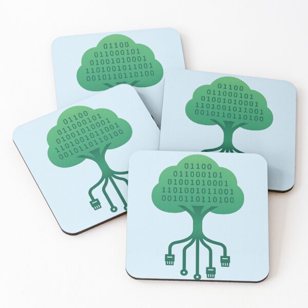 Item preview, The Data Tree: Digital Code Nature Harmony Connection designed and sold by ChernivtsiSkoda.