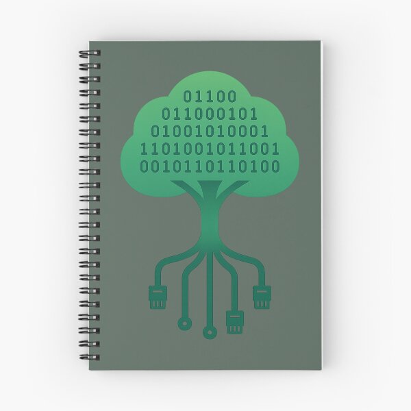 Item preview, The Data Tree: Digital Code Nature Harmony Connection designed and sold by ChernivtsiSkoda.