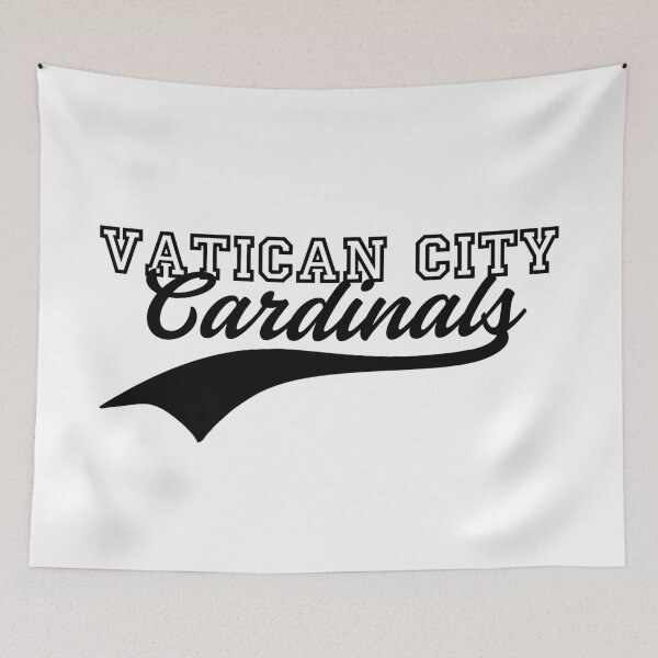 Item preview, Vatican City Cardinals Vintage Baseball Swoosh Logo Pope designed and sold by opptop.