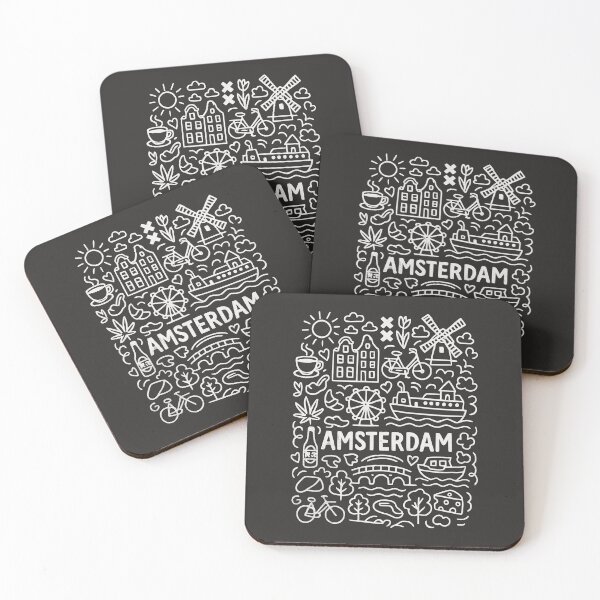 Item preview, All Things Amsterdam designed and sold by Windmill Wildflowers.