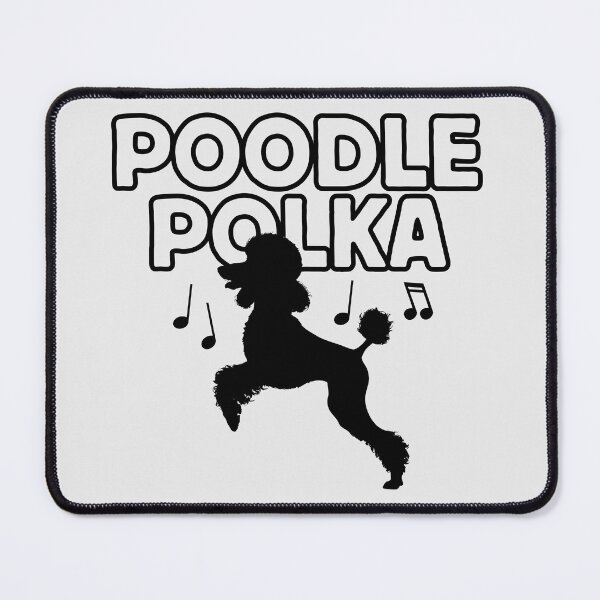 Item preview, Dog Dancing Standard Poodle Polka Dance Silhouette designed and sold by TackyTime.