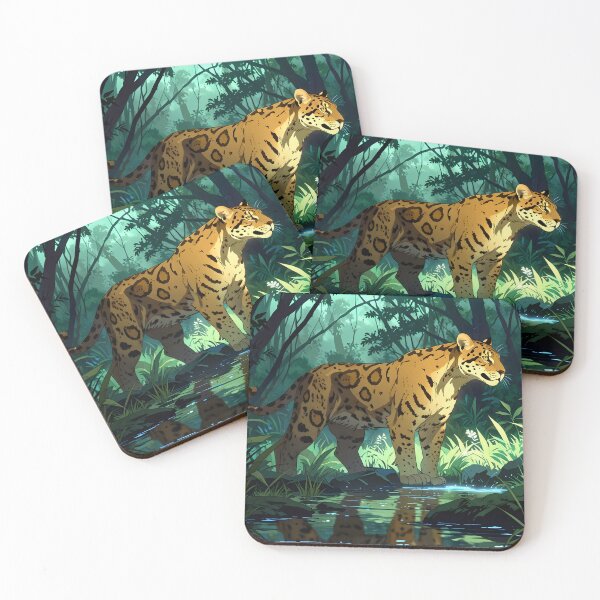 Item preview, Stealthy Jungle Jaguar Spirit designed and sold by Ledsor.