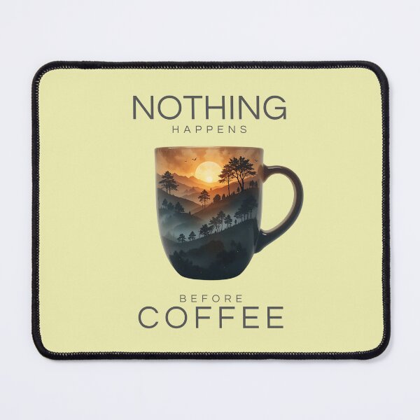 Item preview, Coffee Mug with Sunrise Scene – Watercolor Double Exposure designed and sold by Dino-Lune.