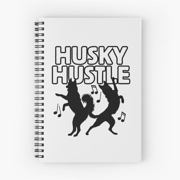 Item preview, Dog Dancing Siberian Husky Hustle Dance Silhouette designed and sold by TackyTime.