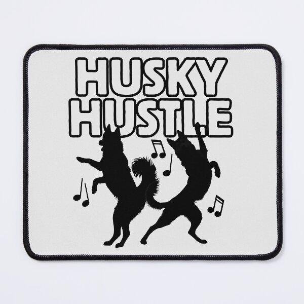 Item preview, Dog Dancing Siberian Husky Hustle Dance Silhouette designed and sold by TackyTime.